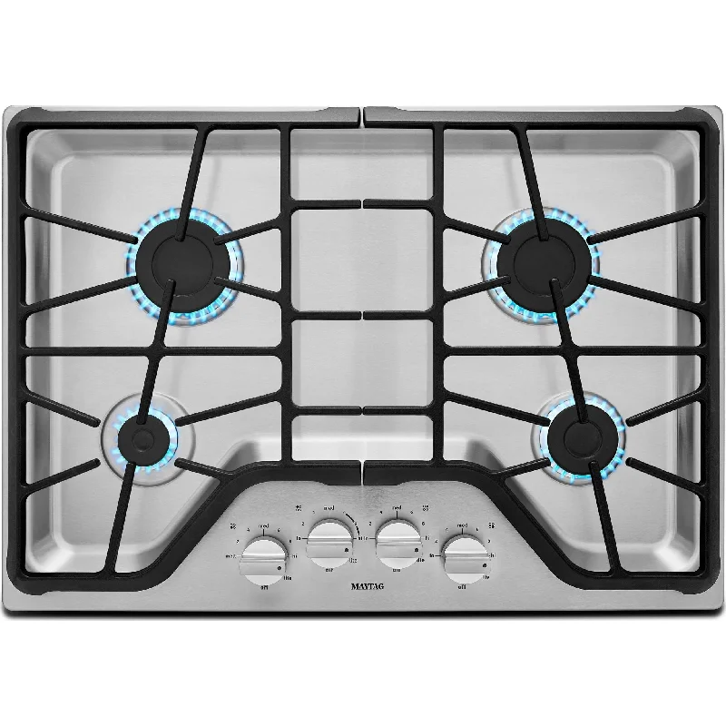 Maytag 30" Gas Cooktop (MGC7430DS) - Stainless Steel