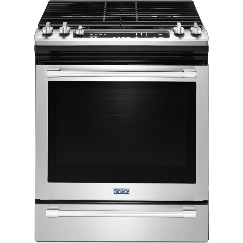 Maytag Slide-In Gas Range (MGS8800FZ) - Stainless Steel