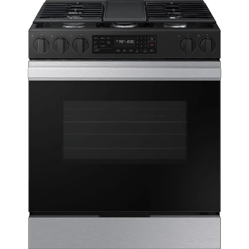 Samsung Slide-In Gas Range (NSG6DG8300SRAA) - Stainless Steel