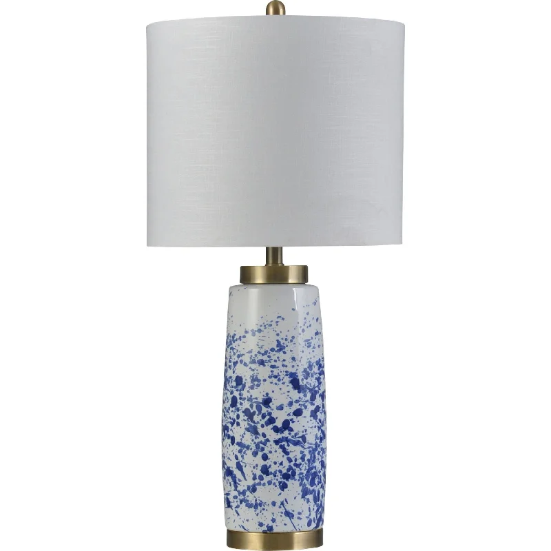 Splatter Table Lamp - Ceramic/Steel 31.00"