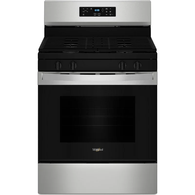 Whirlpool 30" Gas Range (WFGS3530RS) - Stainless Steel