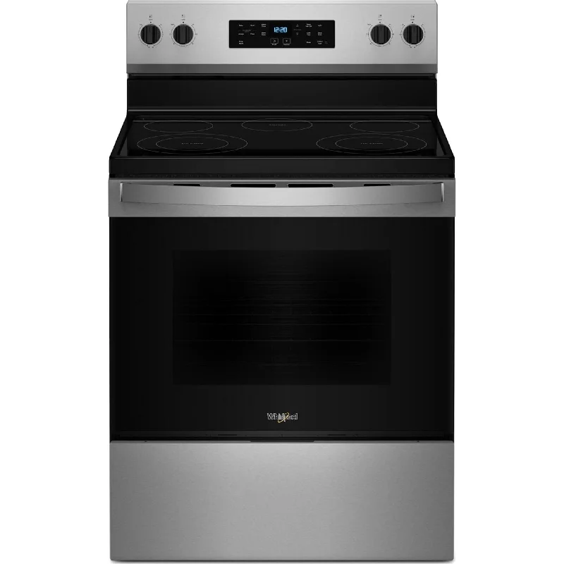 Whirlpool 30" Electric Range (YWFES3330RZ) - Fingerprint Resistant Stainless Steel