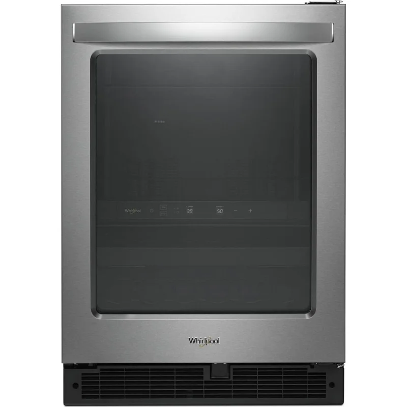 Whirlpool Compact Fridge (WUB50X24HZ) - Stainless Steel