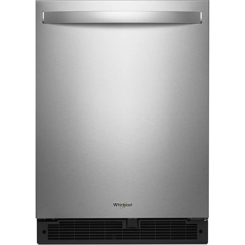 Whirlpool Compact Fridge (WUR50X24HZ) - Stainless Steel