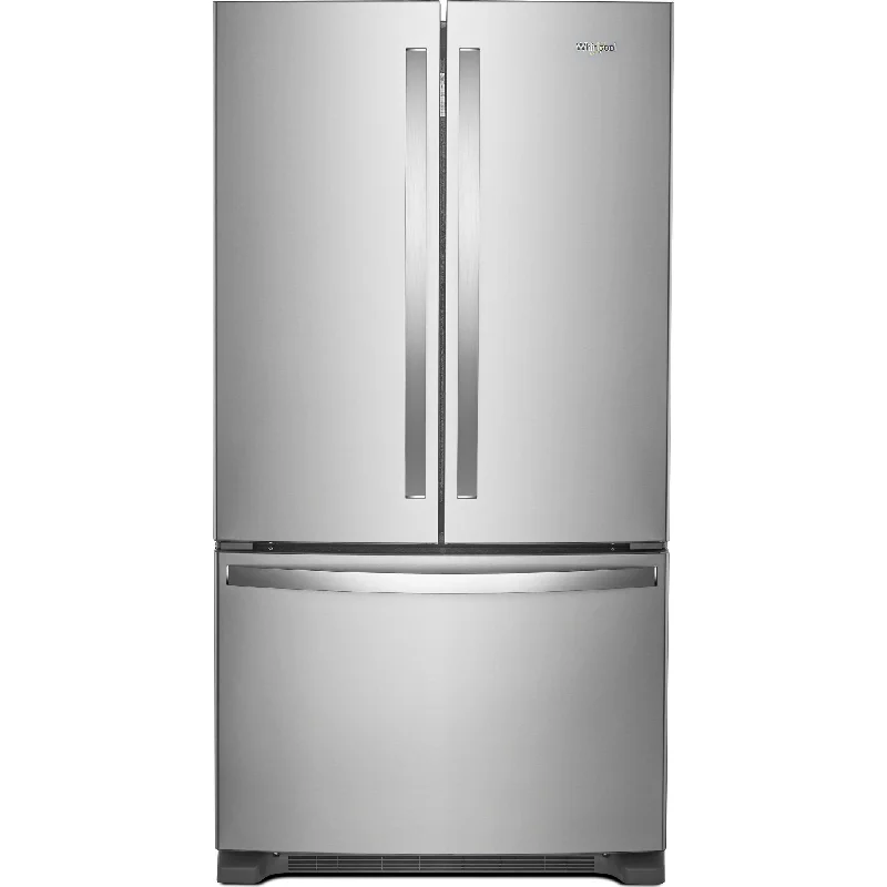 Whirlpool French Door Fridge (WRFF3036RZ) - Fingerprint Resistant Stainless Steel