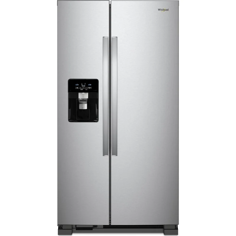 Whirlpool Side x Side Fridge (WRS321SDHZ) - Fingerprint Resistant Stainless Steel